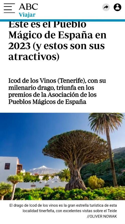 Acogedor Estudio En Playa San Marcos, Icod De Los Vinos Apartamento Exterior foto